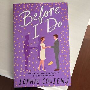 Before I Do by Sophie Cousens Book